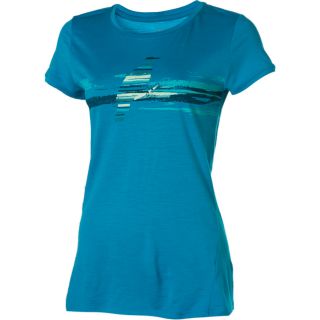Icebreaker Superfine 150 Songbird Lite Tech T Shirt   Short Sleeve   Womens