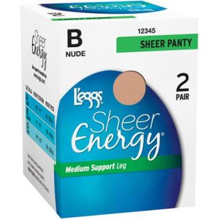 Sheer Energy All Sheer Pantyhose 2 Pack