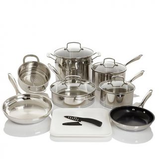 Cuisinart Professional Series 13 piece Stainless Steel Cookware Set   7846174