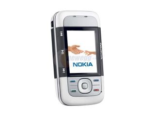 Nokia 5300 XpressMusic White/Black Unlocked Cell Phone T Mobile Package