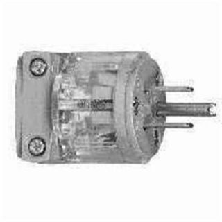 Cooper Wiring WD8266 15 Amp Hospital 3 Wire Plug