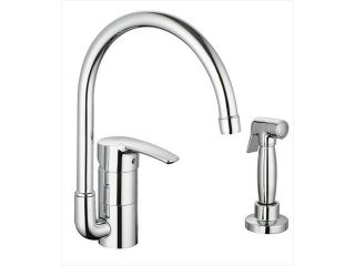 Grohe America 33 980 001 Eurostyle Single Handle Side Sprayer Kitchen Faucet in Chrome