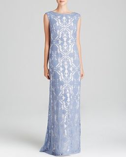 Tadashi Shoji Gown   Sleeveless Lace