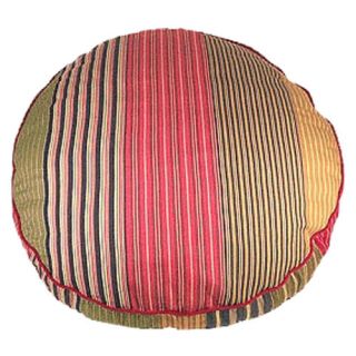 Oxford Stripe Round Dog Pillow by George SF