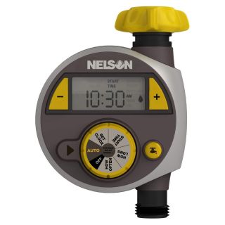 Nelson Sprinkler Large Timer with LCD Screen   Watering