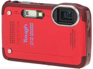OLYMPUS Tough TG 630 iHS V104110RU000 Red 12 MP 3.0" 460K Digital Camera