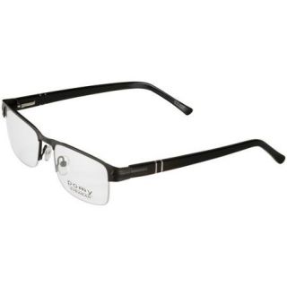Pomy Eyewear Mens Prescription Glasses, 137 Matte Black