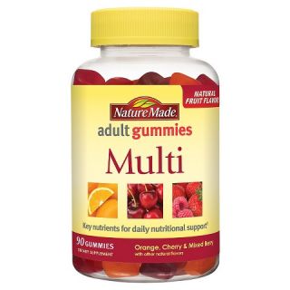 Nature Made Multi Vitamin Fruit Flavor Adult Gummy   90 Count
