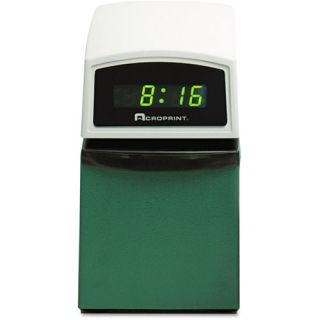 Acroprint ETC Digital Automatic Time Clock w/Stamp