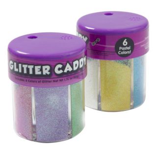 Kids Craft Glitter Caddy, Princess Colors