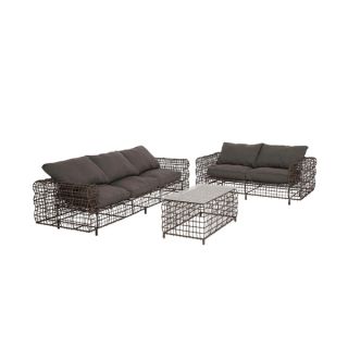 Metal Vinyl Sofa Outdoor Furniture Set (Set of 3)   Shopping