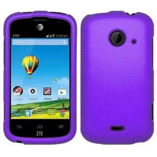 Insten Hard Rubber Case For ZTE Prelude2 Z667/Zinger Z667T   Purple