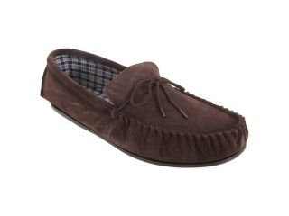 Mokkers Mens Bruce Real Suede Moccasin Slippers