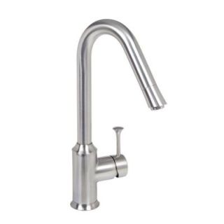American Standard Pekoe Single Handle Standard Kitchen Faucet in Stainless Steel 4332.001.075