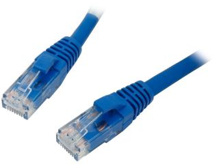 Cables To Go 25ft Cat6 Snagless Unshielded (UTP) Ethernet Network Patch Cable (25pk) – Blue