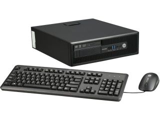 HP Desktop PC EliteDesk 705 G1 (J6D00UT#ABA) A4 Series APU A4 PRO 7300B (3.80 GHz) 4 GB DDR3 500 GB HDD Windows 7 Professional 64 Bit Pre installed with Windows 8.1 Pro license