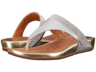 FitFlop Banda Micro Crystal Toe Post™ Pale Gold