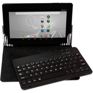 Digital2 ACK901AB 9" Tablet Keyboard Case, Lattice Purple