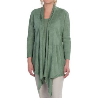 Lafayette 148 New York Lustrous Linen Cardigan Sweater (For Women) 6993H