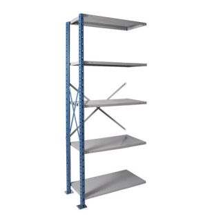 Post High Capacity Open Style 5 Shelf Shelving Unit Add on