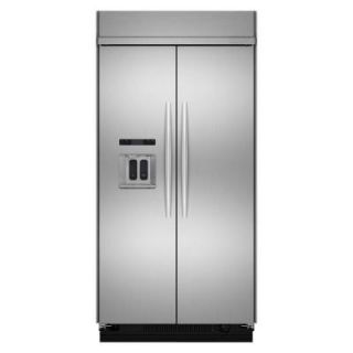KitchenAid Architect Series II 29.8 cu. ft. Built In Side by Side Refrigerator in Stainless Steel KSSC48QVS