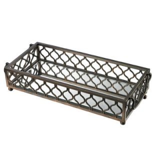 Metal Frame Mirrored Tray by Sterling Industries