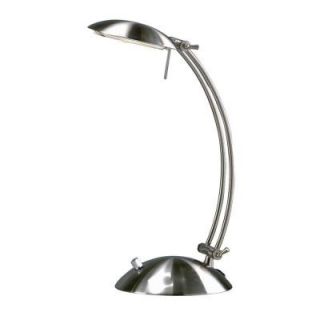 Illumine 17 in. Polished Steel Desk Lamp CLI LS403395