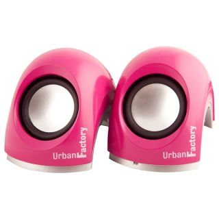 Urban Factory Crazy 2.0 Speaker System   6 W RMS   Pink
