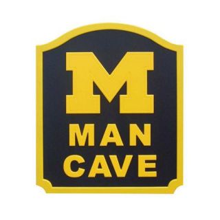 Fan Creations NCAA Man Cave Graphic Art Shield Plaque