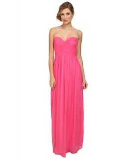 Donna Morgan Laura Gown Strawberry