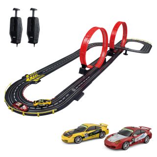 Artin 143 Scale Stunt Raceway Slot Car Racing Set  