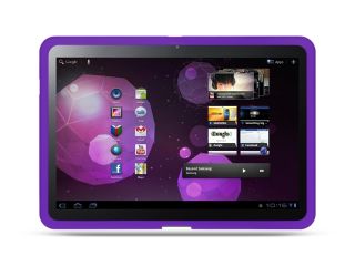 Samsung Galaxy Tab 10.1/Samsung P7100 Purple Silicone Skin