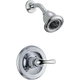 Delta Classic 1 Handle H2Okinetic Thermostatic Shower Only Faucet Trim Kit in Chrome (Valve Not Included) T13220 H2OT