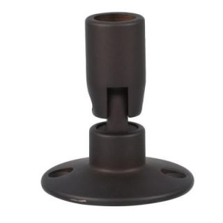 Elizabethan Classics 5/8 in. I.D. x 29/32 in. O.D. Adjustable Ceiling Bracket in Oil Rubbed Bronze ECVCB ORB