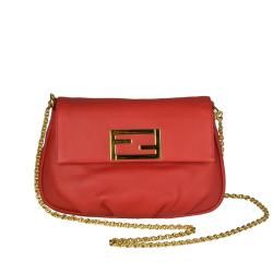 Fendi Red Leather Pochette  ™ Shopping