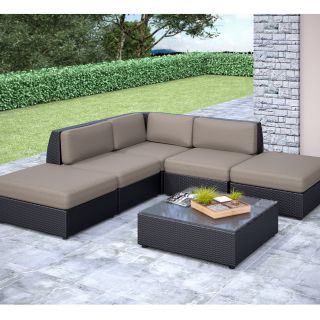 CorLiving Seattle Curved Armless Lounger Conversation Set   Conversation Patio Sets