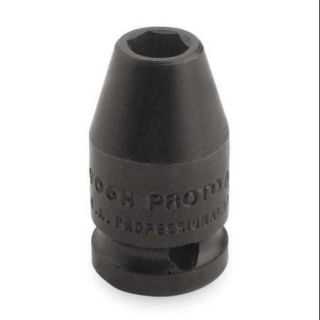 Proto 1/4" Drive, 7/8", 1/2",Impact Socket, Alloy Steel, J6916H