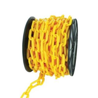 Everbilt #8 x 50 ft. Yellow Plastic Chain 810040