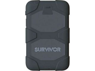 Griffin Survivor Case for Samsung Galaxy Tab 3 7.0   Black