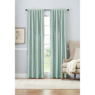 Better Homes and Gardens Thermal Faux Silk Back Tab Window Curtain Panel