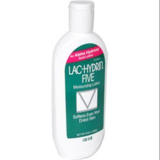 LAC HYDRIN FIVE Moisturizing Lotion 8 oz (Pack of 3)