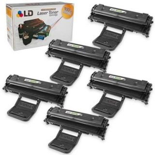 LD Compatible Toners for Samsung ML 2010D3 Set of 5 Black Laser Toner Cartridges for use in the ML 2010, ML 2510, ML 2570 & ML 2571N Printers