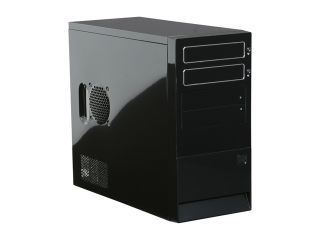 Rosewill Ebony RA HG M 01 Black Steel Ultra High Gloss Finished MicroATX Computer Case with 400W(Model:LC 8400BTX) Power Supply
