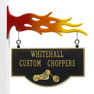 Garage Chopper Two Sided Hanging Sign