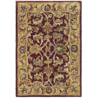 Classic Red / Gold Area Rug