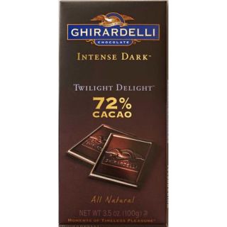 Ghirardelli Intense Dark Twilight Delight 72% Cacao Bar, 3.50 oz