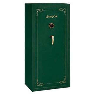 Stack On 22 Gun Safe with Combination Lock SS 22 MG C Matte Green