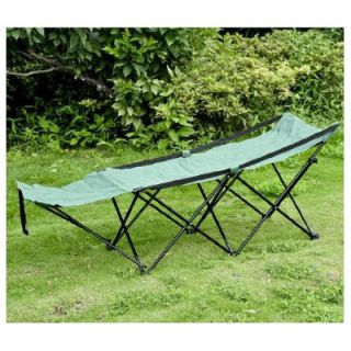 Aosom Outsunny Deluxe Folding Camping Cot