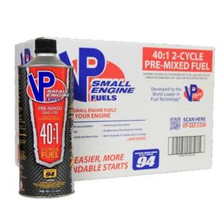 VP Small Engine Fuel 401 Pre mixed 94 Octane Ethanol Free (8 Pack) 6298