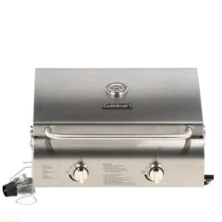 Cuisinart 2 Burner Professional Portable Propane Gas Grill CGG 306